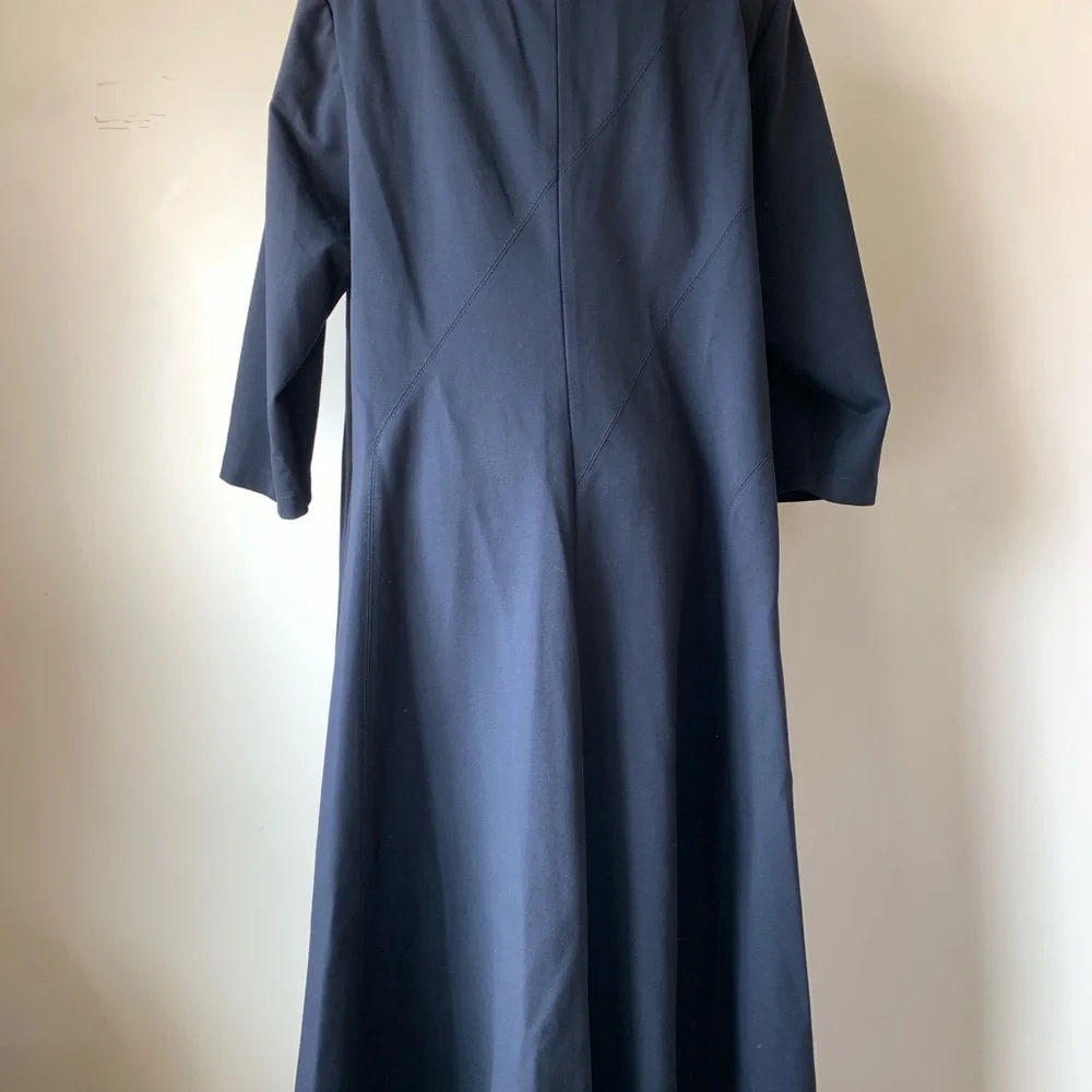 Lafayette 148 New York Midnight Long Sleeve Dress - Picture 4 of 6
